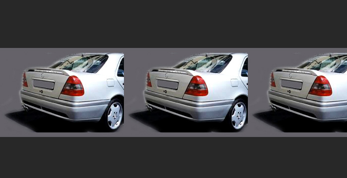 Custom 94-00 C Class Wing  Sedan Trunk Wing (1994 - 2000) - $239.00 (Manufacturer Sarona, Part #MB-002-TW)